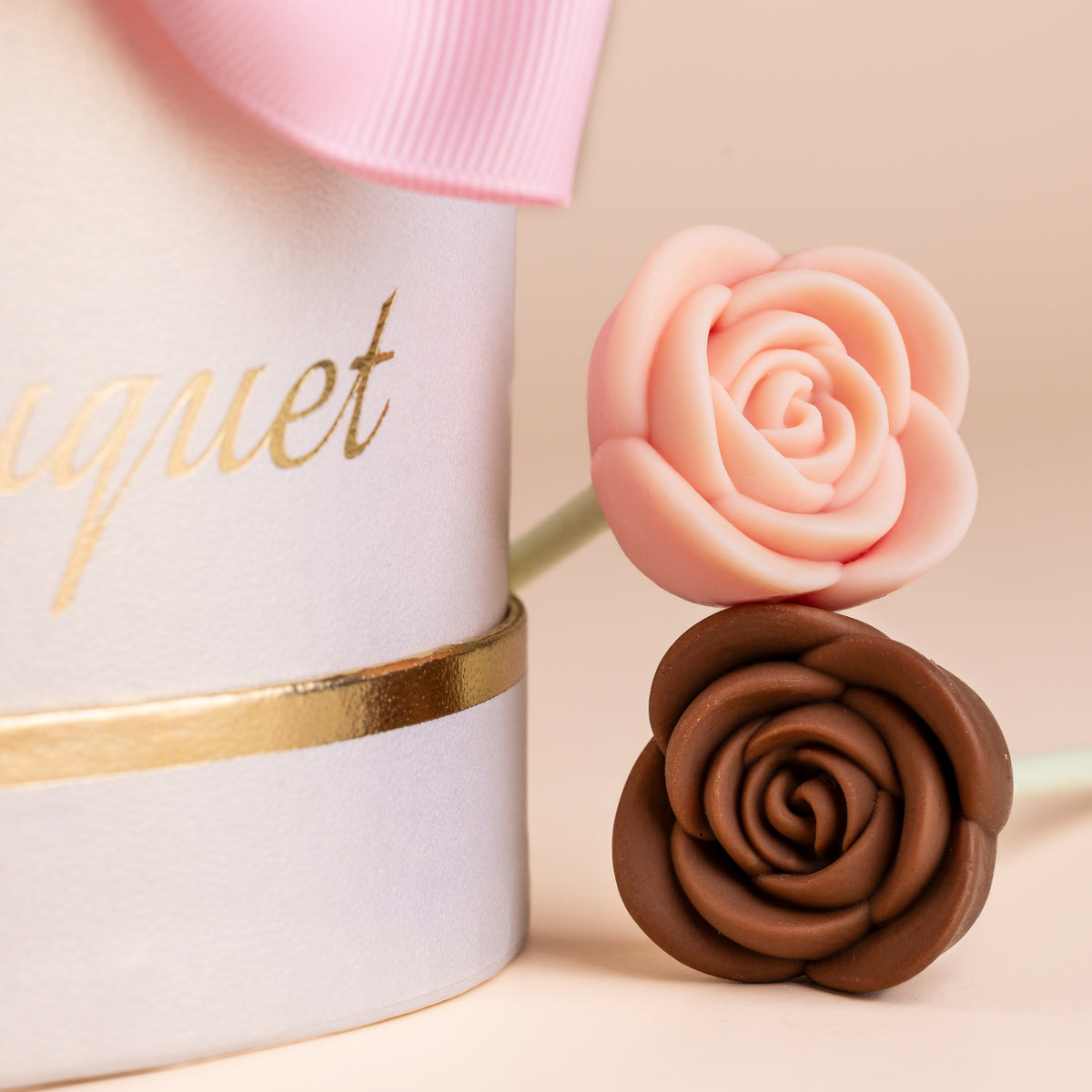Heart-Shaped Belgian Bouquet™ Chocolate Roses