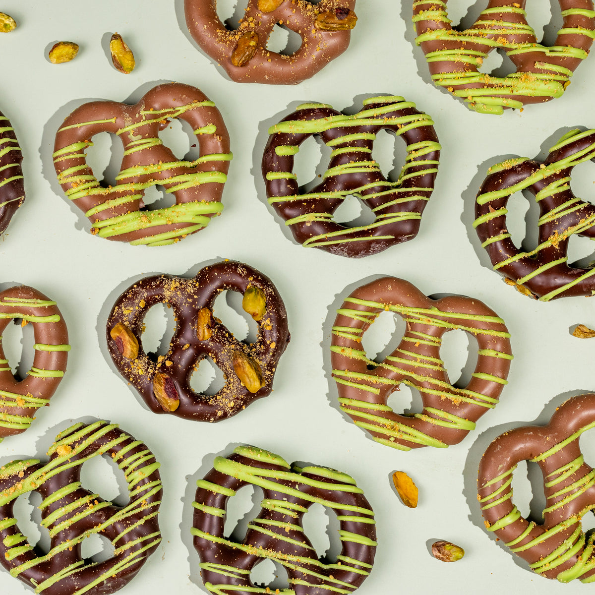 Dubai Belgian Chocolate Pretzels