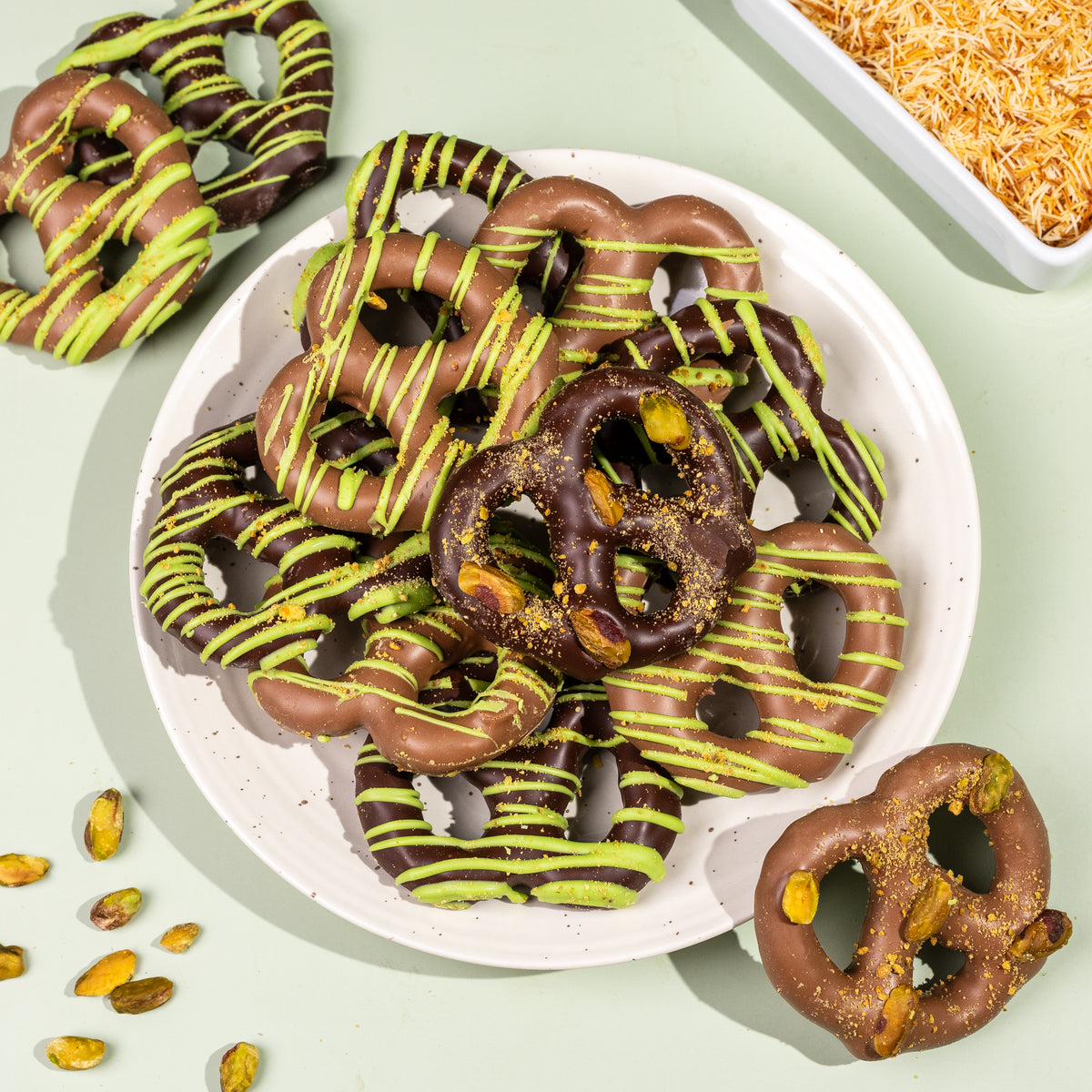 Dubai Belgian Chocolate Pretzels