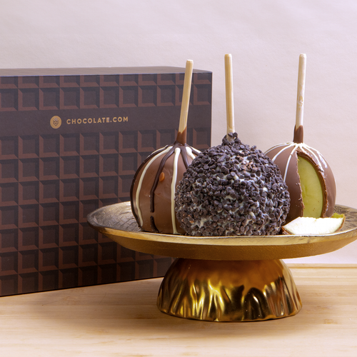 Gourmet Belgian Chocolate Caramel Apples